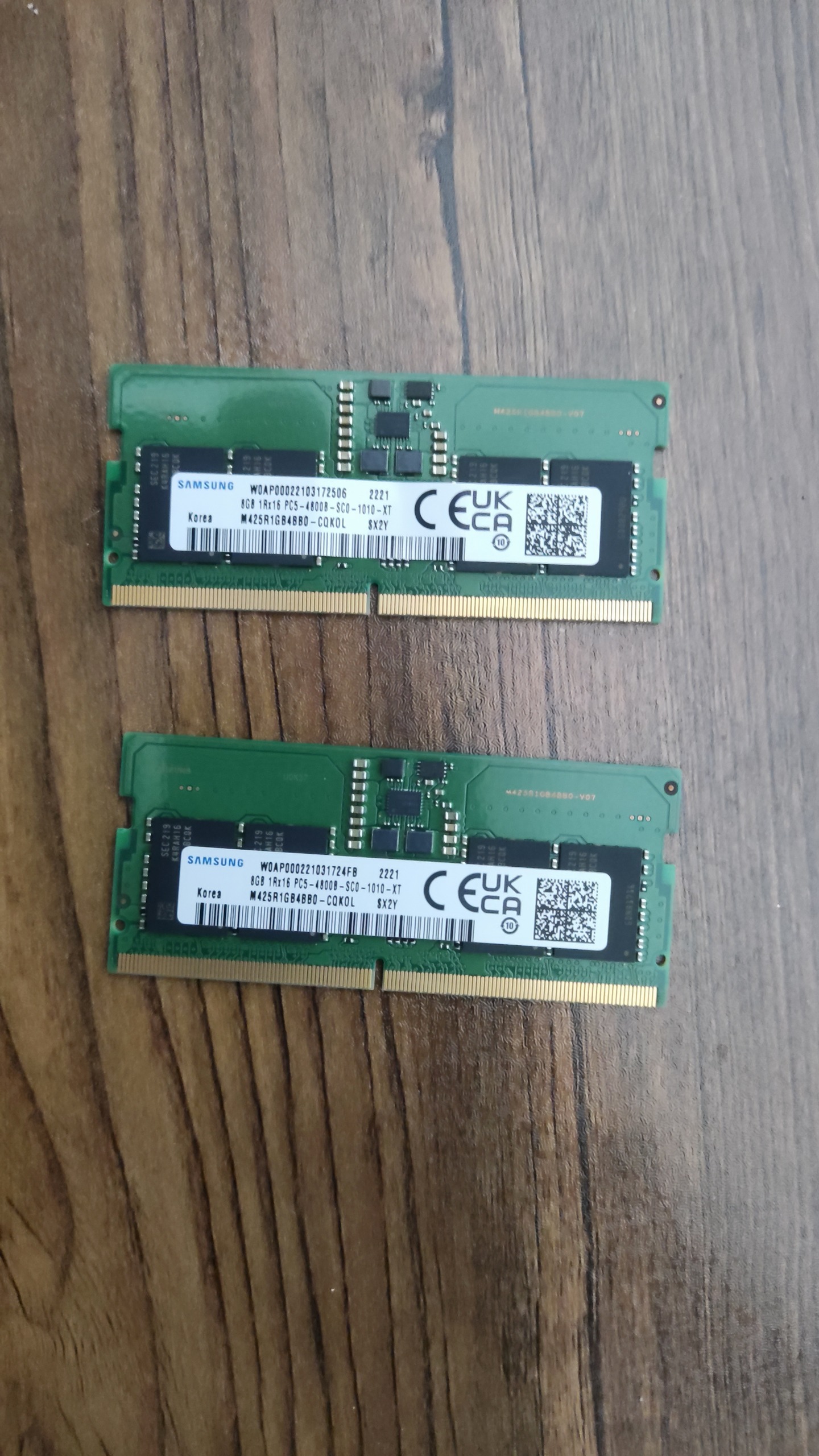 رم Ddr5 سرعت 4800 8×2