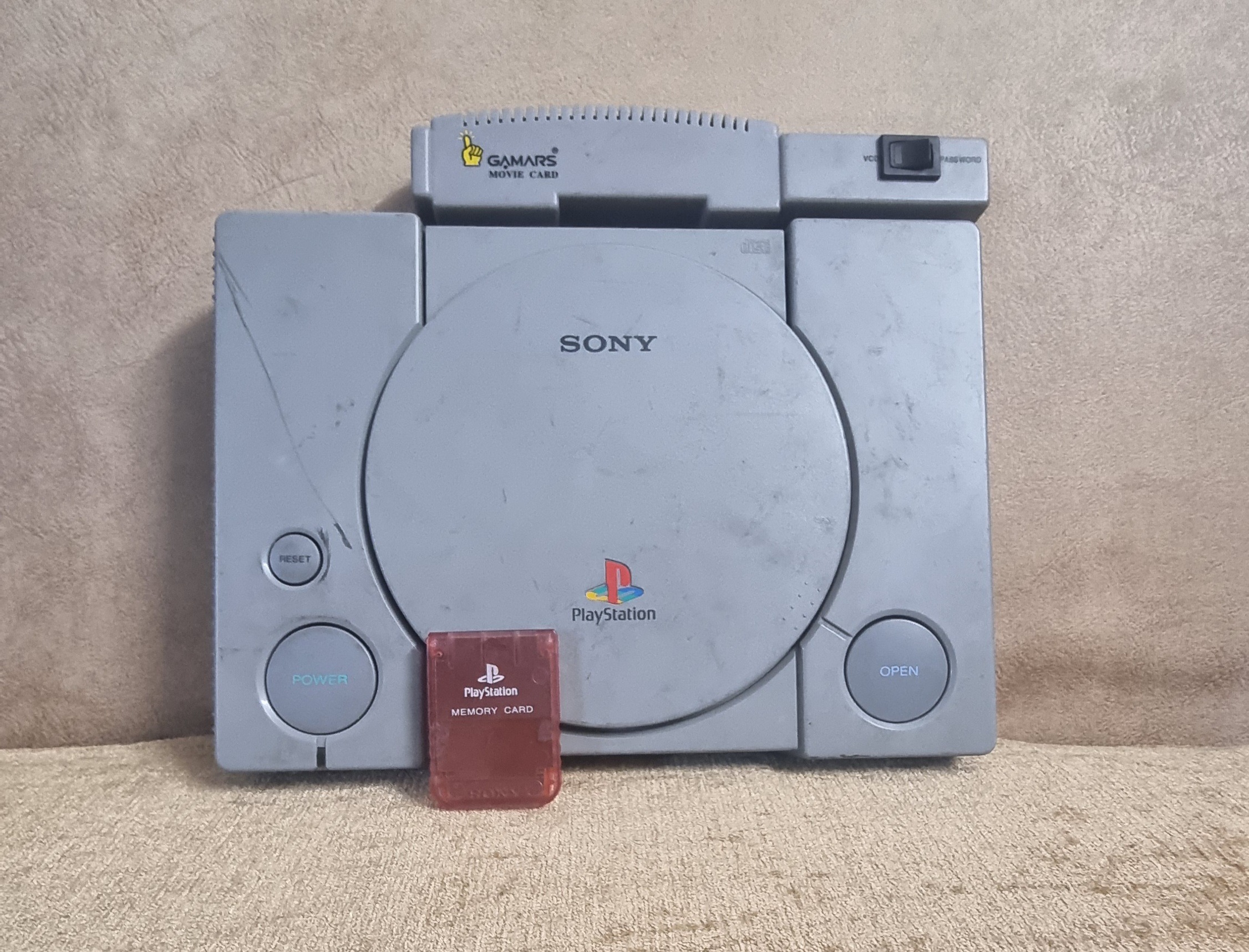 PLAYSTATION 1 با مووی کارت