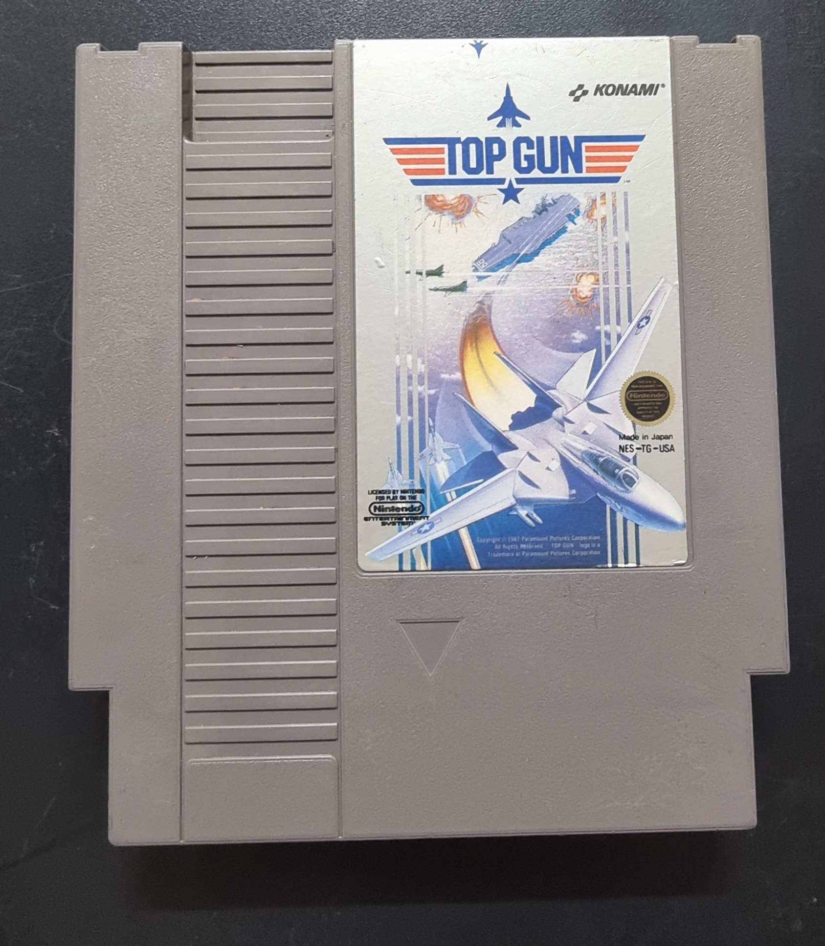 TOP GUN NINTENDO NES USA