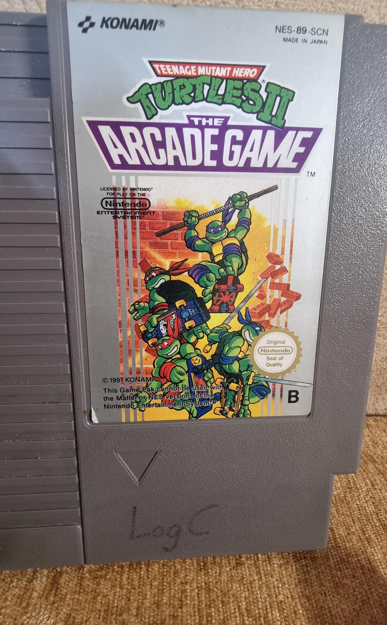 NINJA TURTLES 2 PAL EUROPE