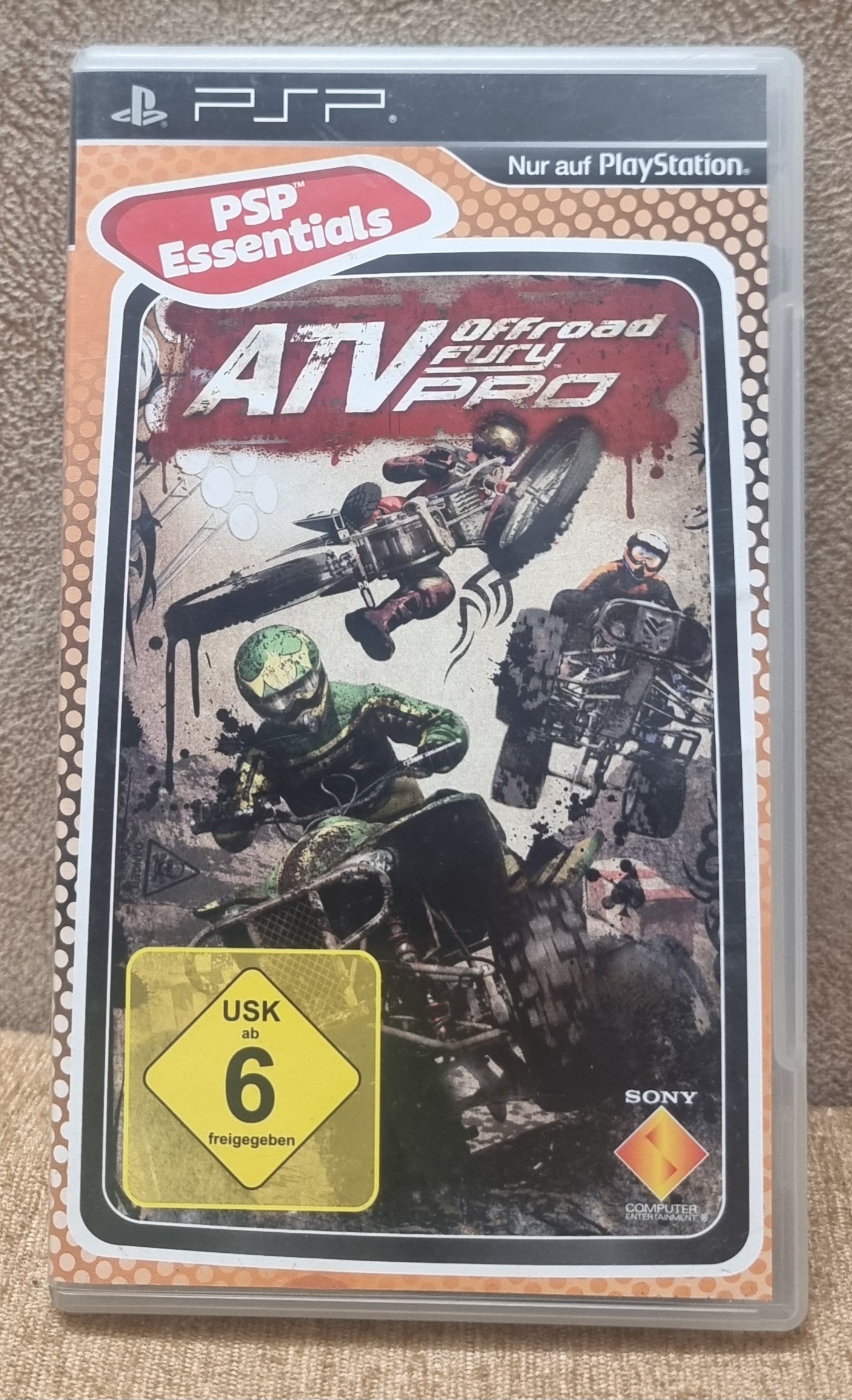 ATV offroad fury pro psp