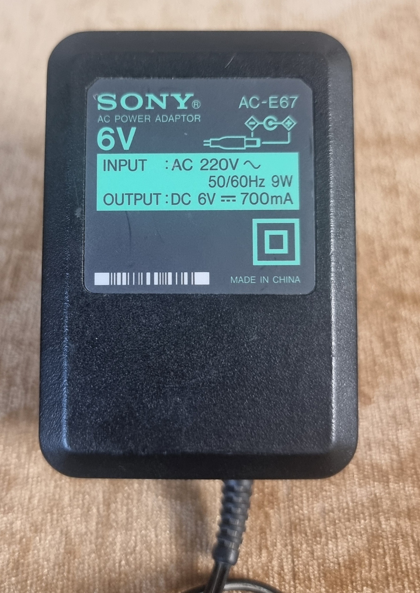 آداپتور برق SONY AC-E67