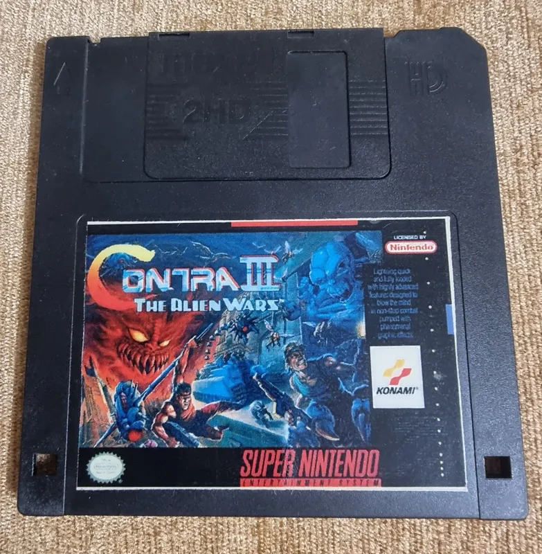 CONTRA 3 SUPER NINTENDO
