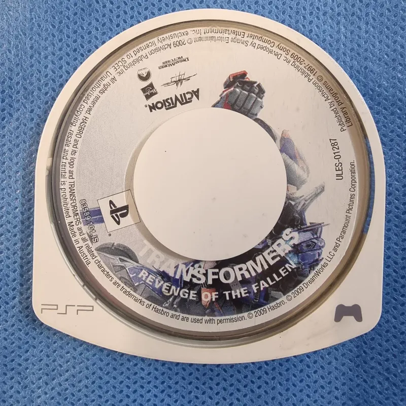 TRANSFORMERS PSP UMD