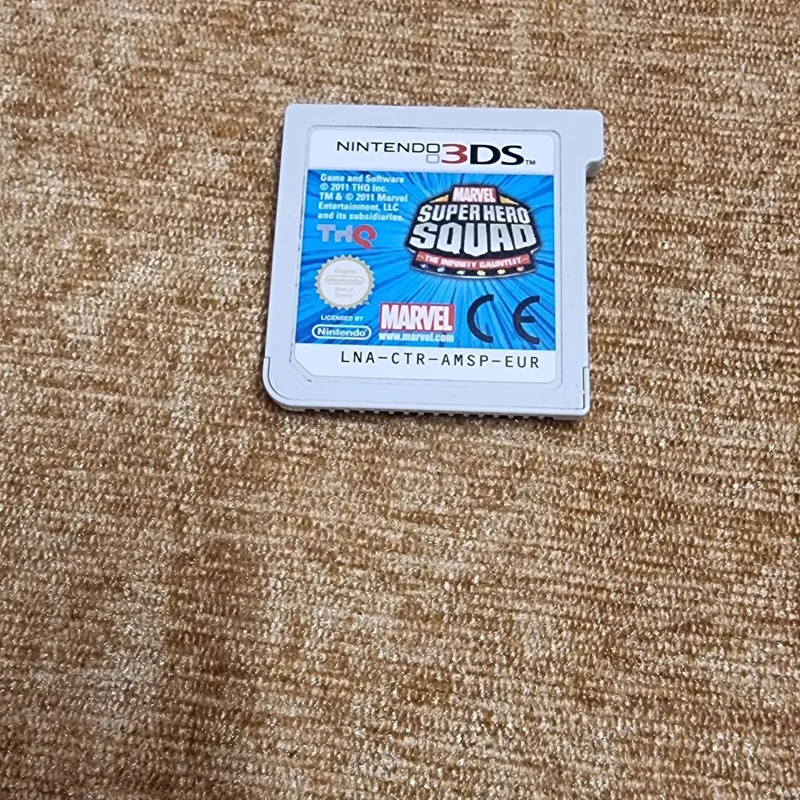 Marvel super squad 3ds pal بدون قاب و دفترچه