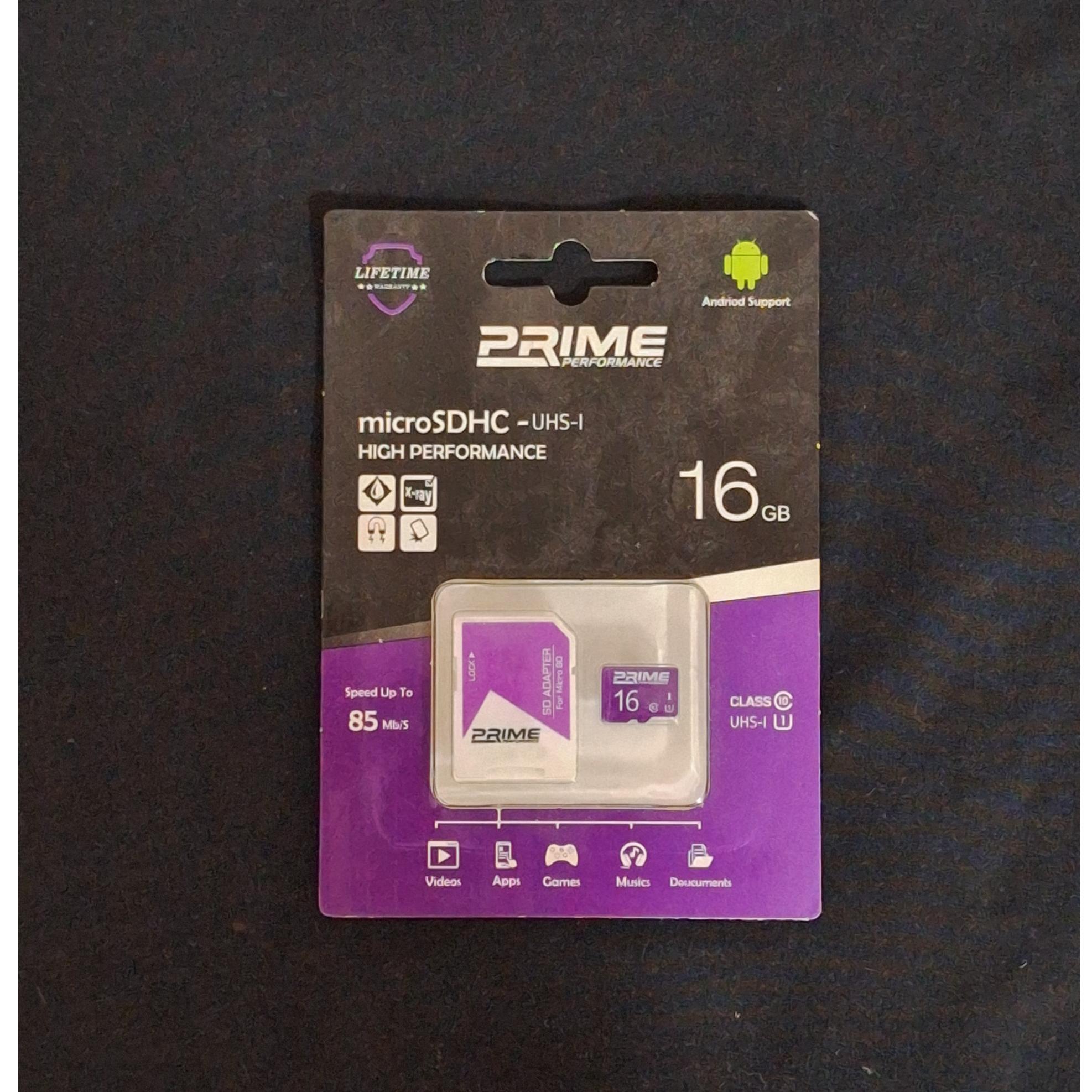 رم میکرو اس دی 16 گیگ prime