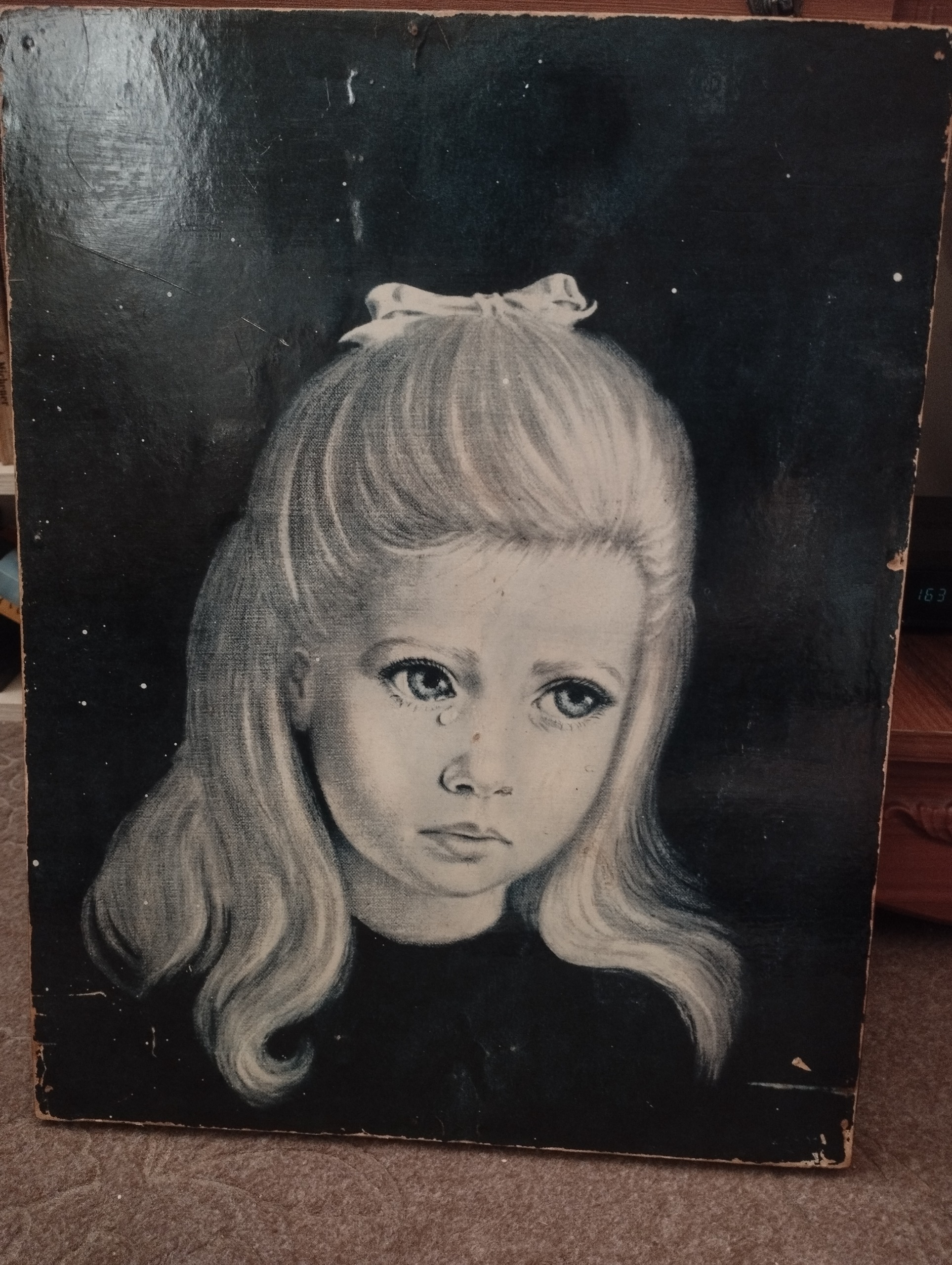 نقاشی دختر قدیمی