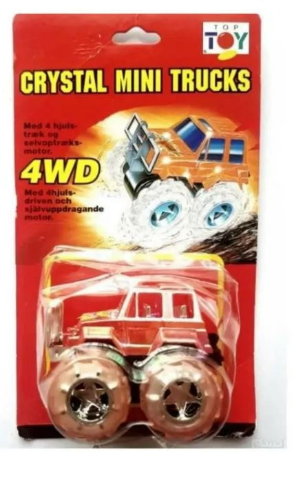 مینی تراک خارجی با چرخ زیبای کریستالی