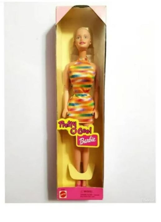 عروسک باربی اصل متل ساخت سال 2002 آکبند