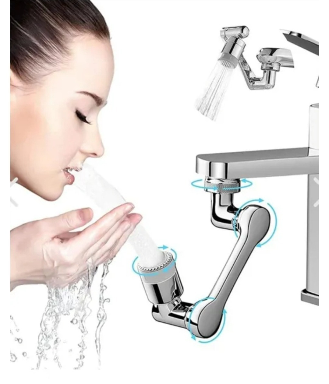 سرشیر تلسکوپی با چرخش 360 درجه ( جنس ABS)