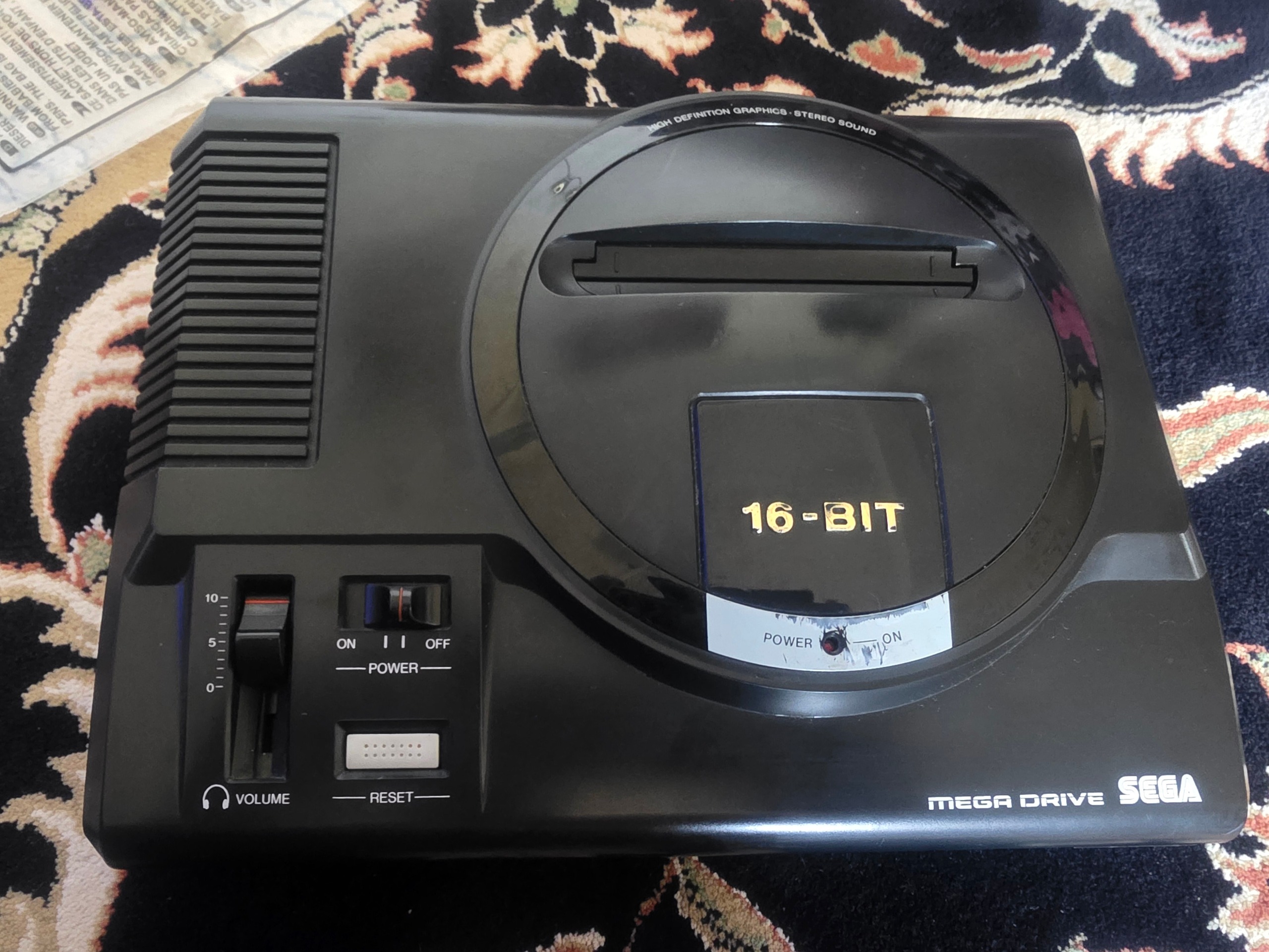 کنسول سگا مگا درایو پال اروپا high definition