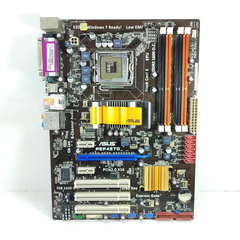 مادربرد P5 P43 TD ایسوز سوکت 775 با ضمانت