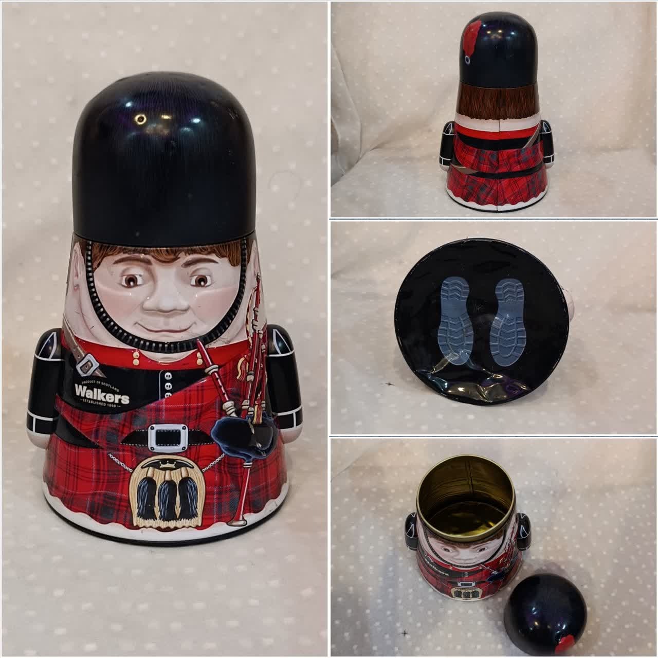 قوطی زیبای قدیمی اسکاتلندی