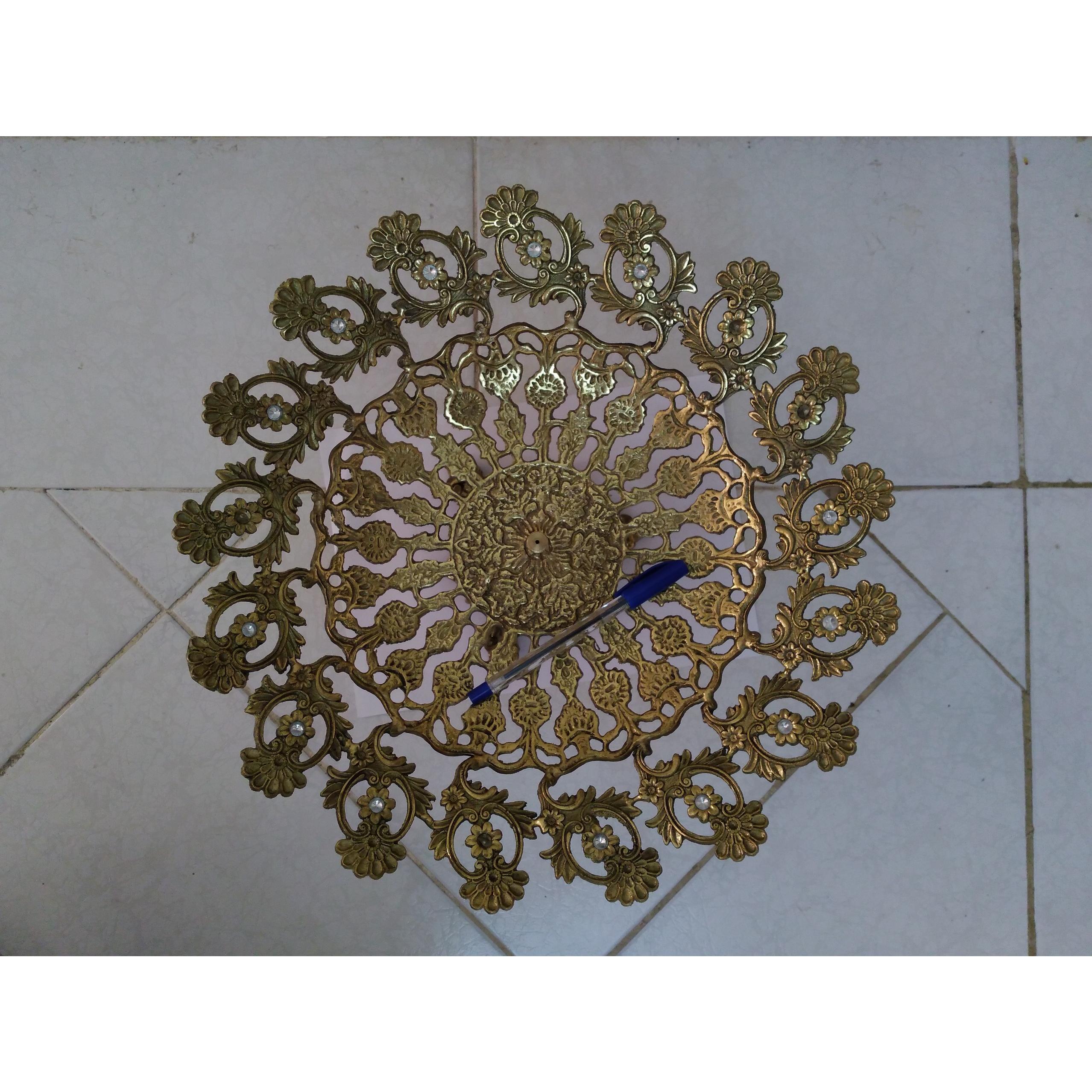 ظرف میوه خوری برنجی