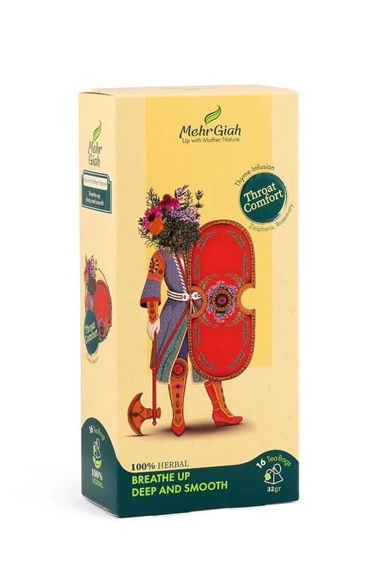 دمنوش مراقبت تنفسی مخلوط آویشن مهرگیاه