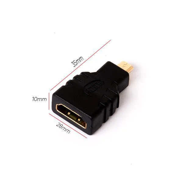 دو عدد تبدیل Female HDMI به Male Micro HDMI