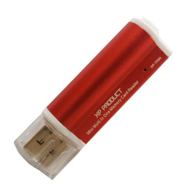 رم ریدر برند XP-product مدل XP-700N رنگ قرمز