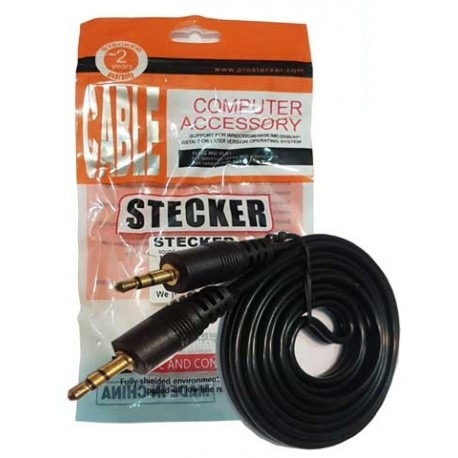 کابل AUX برند STECKER طول 1.5 متر