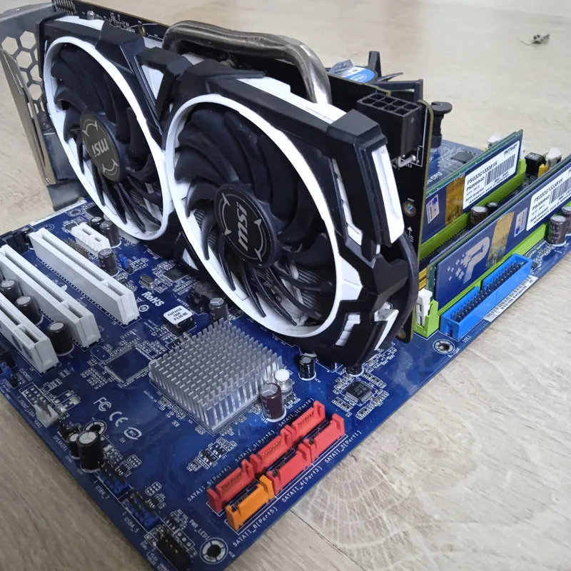 باندل گیمینگ RX470 Q9650 fan cpu 4gram