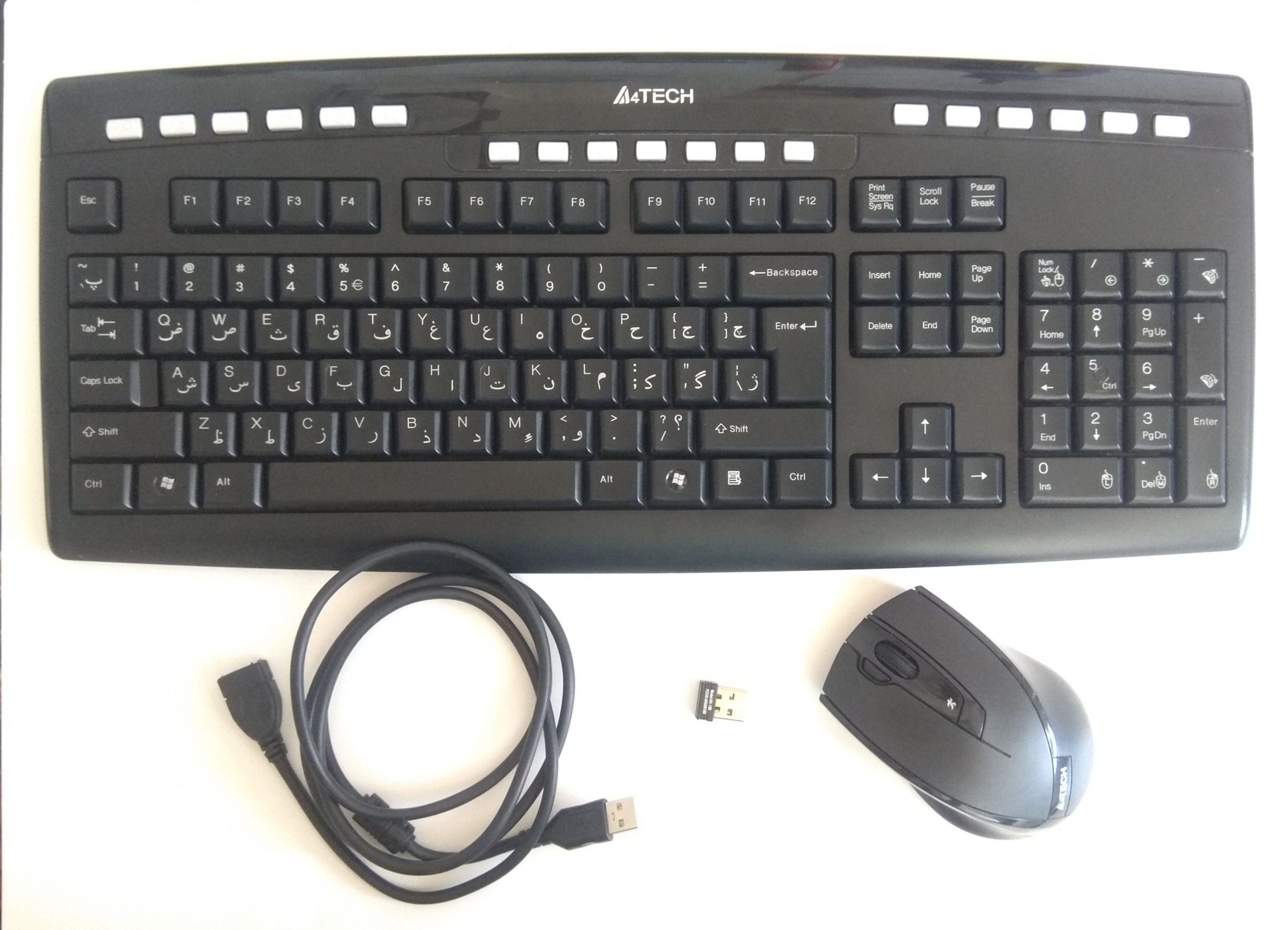 ست ماوس وکیبورد بیسیم A4tech 9200F