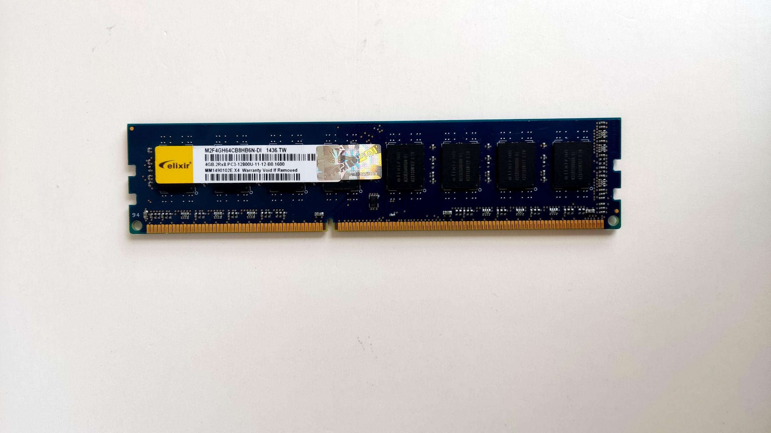 رم 4GB DDR3 Elixir