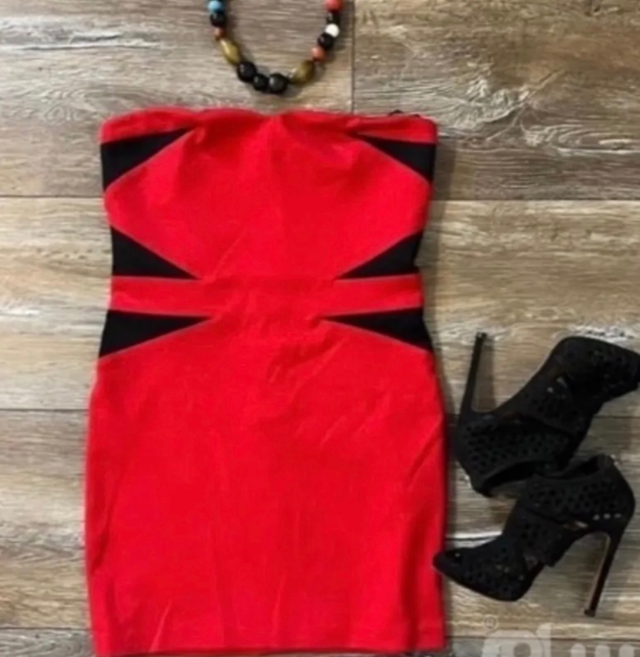 پیراهن کوتاه دکلته Forever21