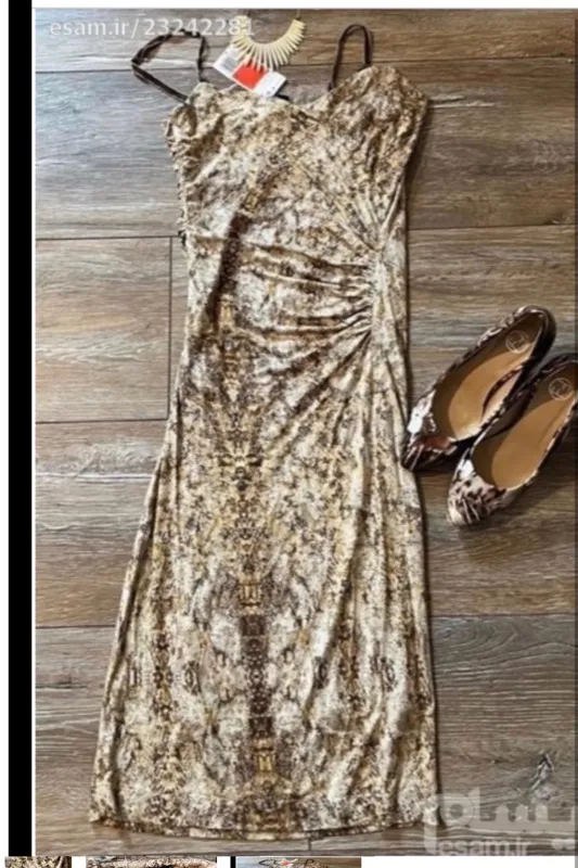 پیراهن پلنگی MNGسایز S