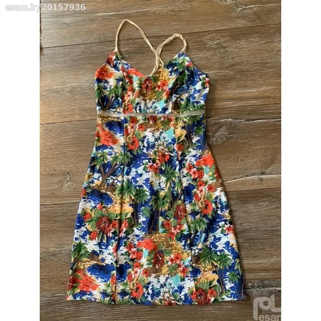 پیراهن ساحلی کشی ، جذب ، پشت باز خارجی