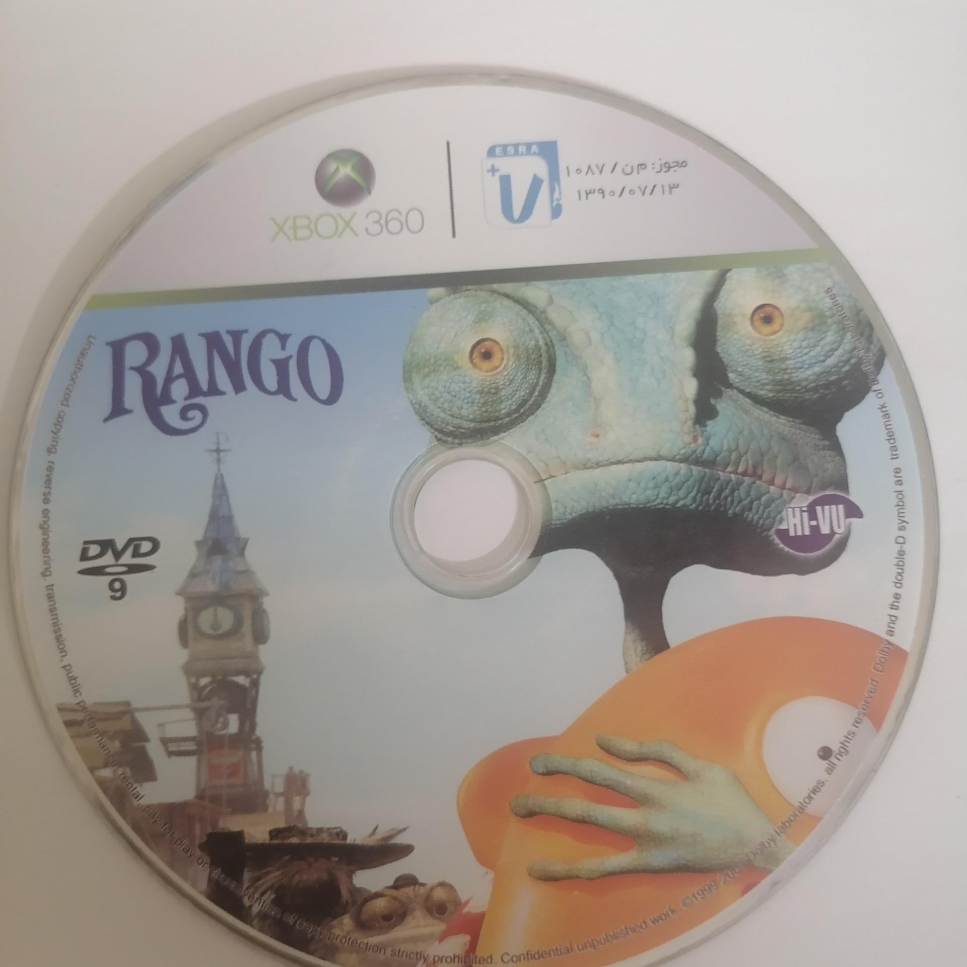بازی RANGO دی وی دی 9