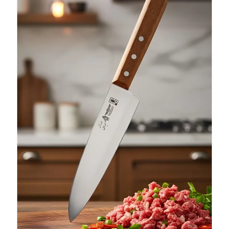 چاقوی آشپزخانه سایز چهار راسته ای حیدری