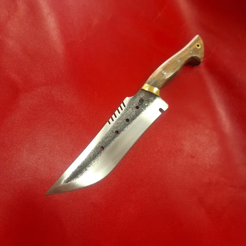 چاقو زنجان چاقوی شکاری استاد غلامی با غلاف