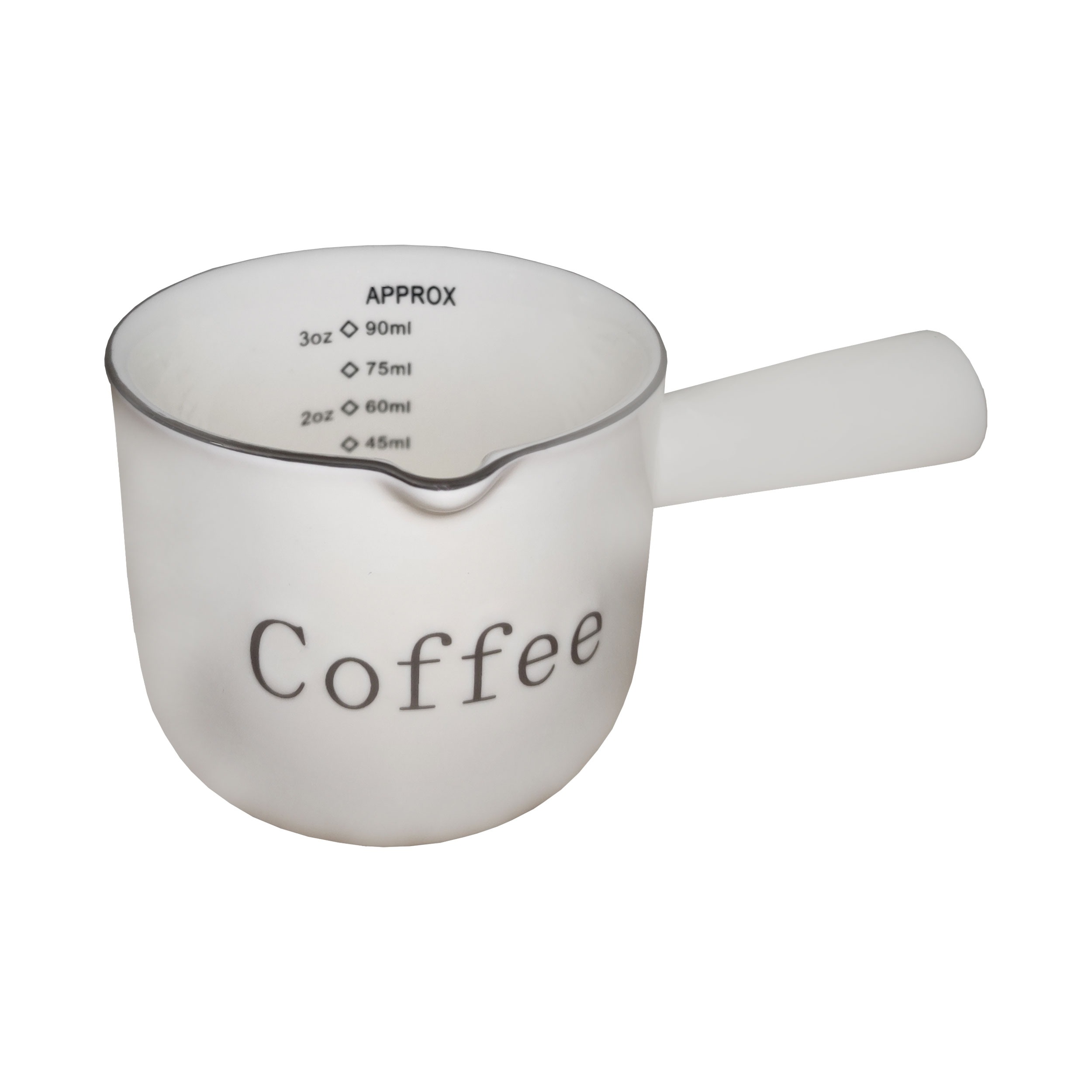 پیمانه قهوه مدل دوزینگ کاپ طرح coffee