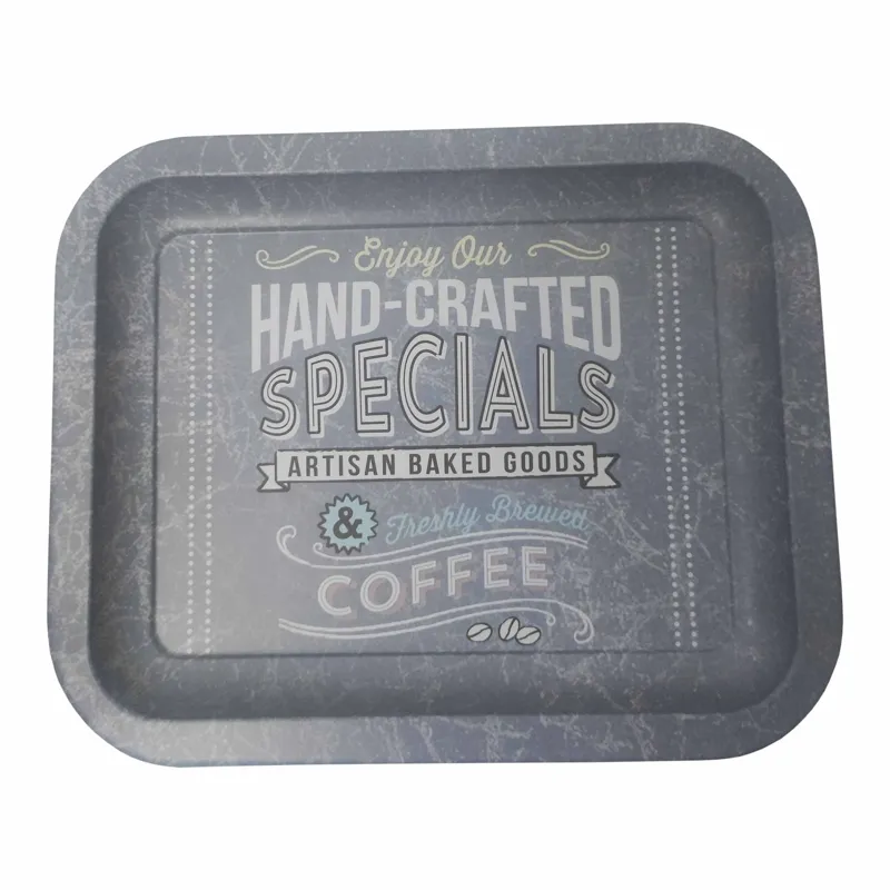 سینی مدل cafe سایز 20x16 سانتی متر کد 05