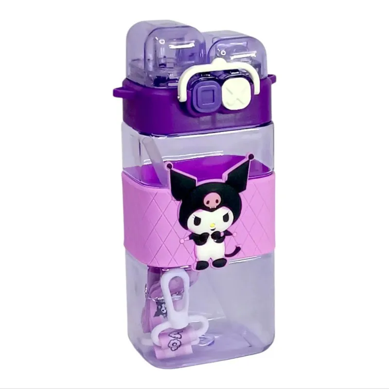 قمقمه کودک مدل دو درب طرح کرومی گنجایش 0.5 لیتر