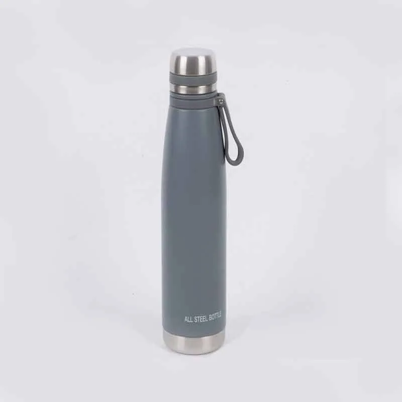 فلاسک مدل VACUUM BOTTLE 048 گنجایش 1 لیتر طوسی