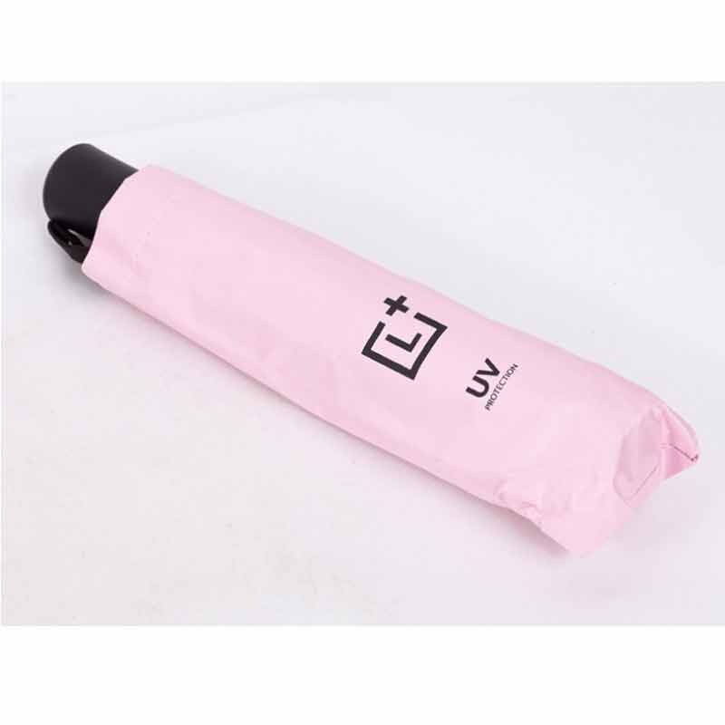 چتر اتوماتیک با پارچه UV جمع شونده صورتی