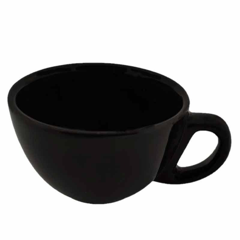 فنجان کاپوچینو خوری گنجایش 260 میلی مشکی