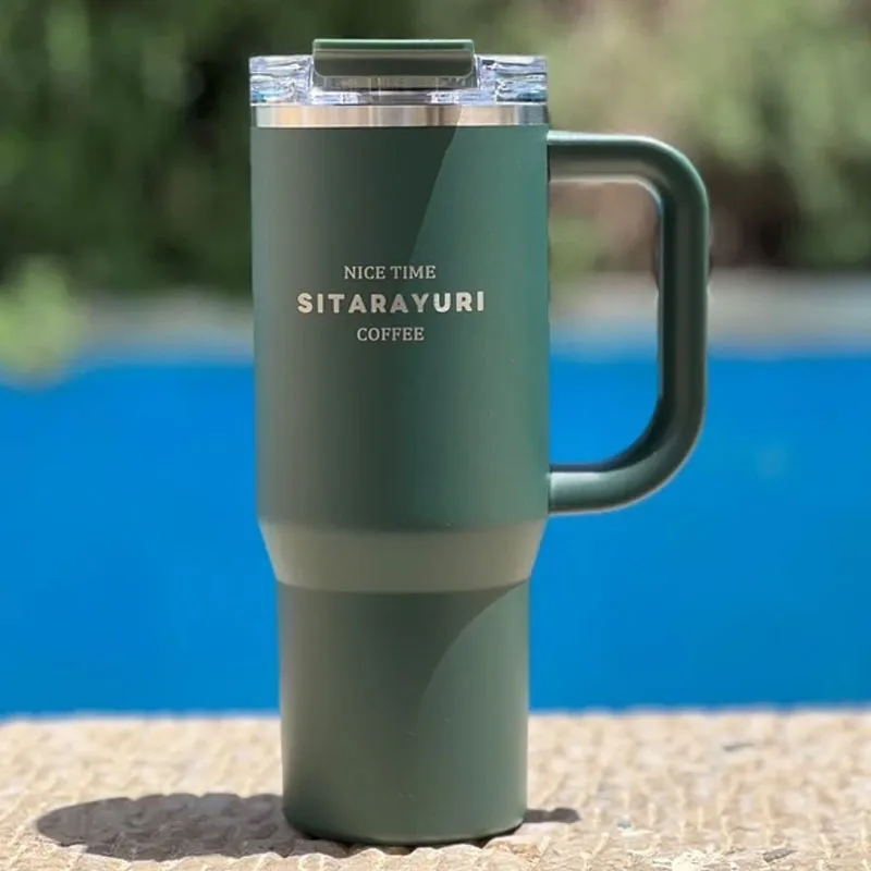 تراول ماگ سیتارایوری مدل ZF-047 حجم 0.9 لیتر سبز