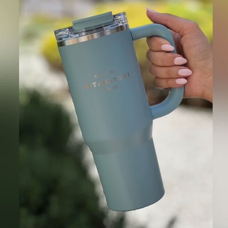 تراول ماگ سیتارایوری مدل ZF-047 حجم 0.9 لیتر آبی