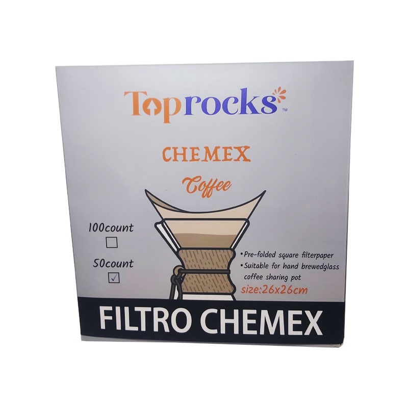 فیلتر کاغذی کمکس مدل تاپ راکس سایز 26 بسته 50 عددی