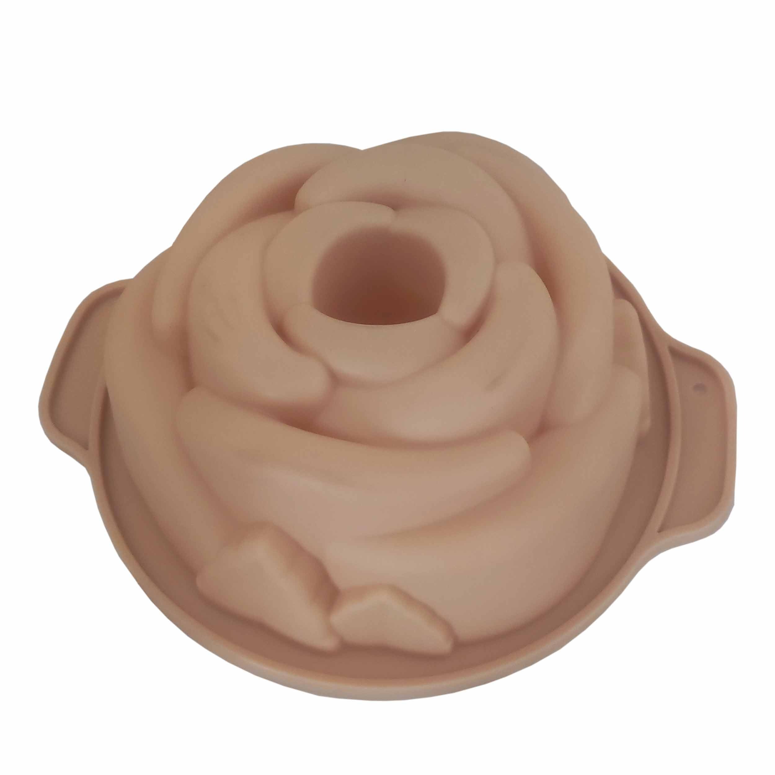 قالب دسر مدل SGQQW20 طرح گل رز کاراملی