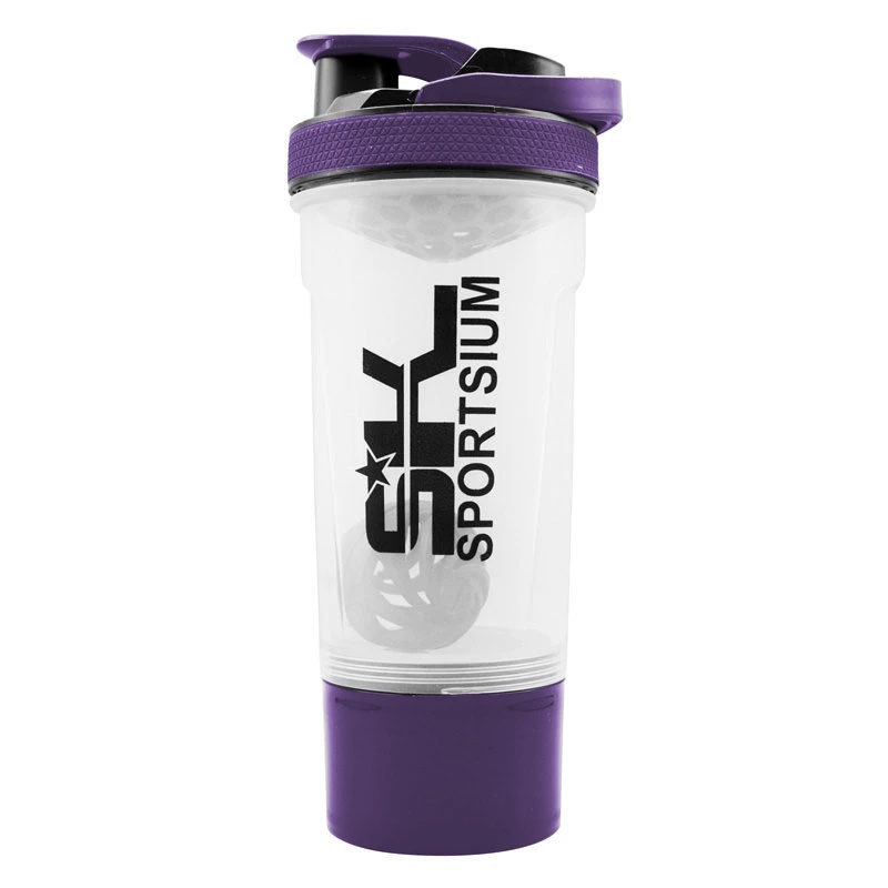 شیکر ورزشی دوتیکه اسپورتیوم ظرفیت 0.7 لیتر بنفش