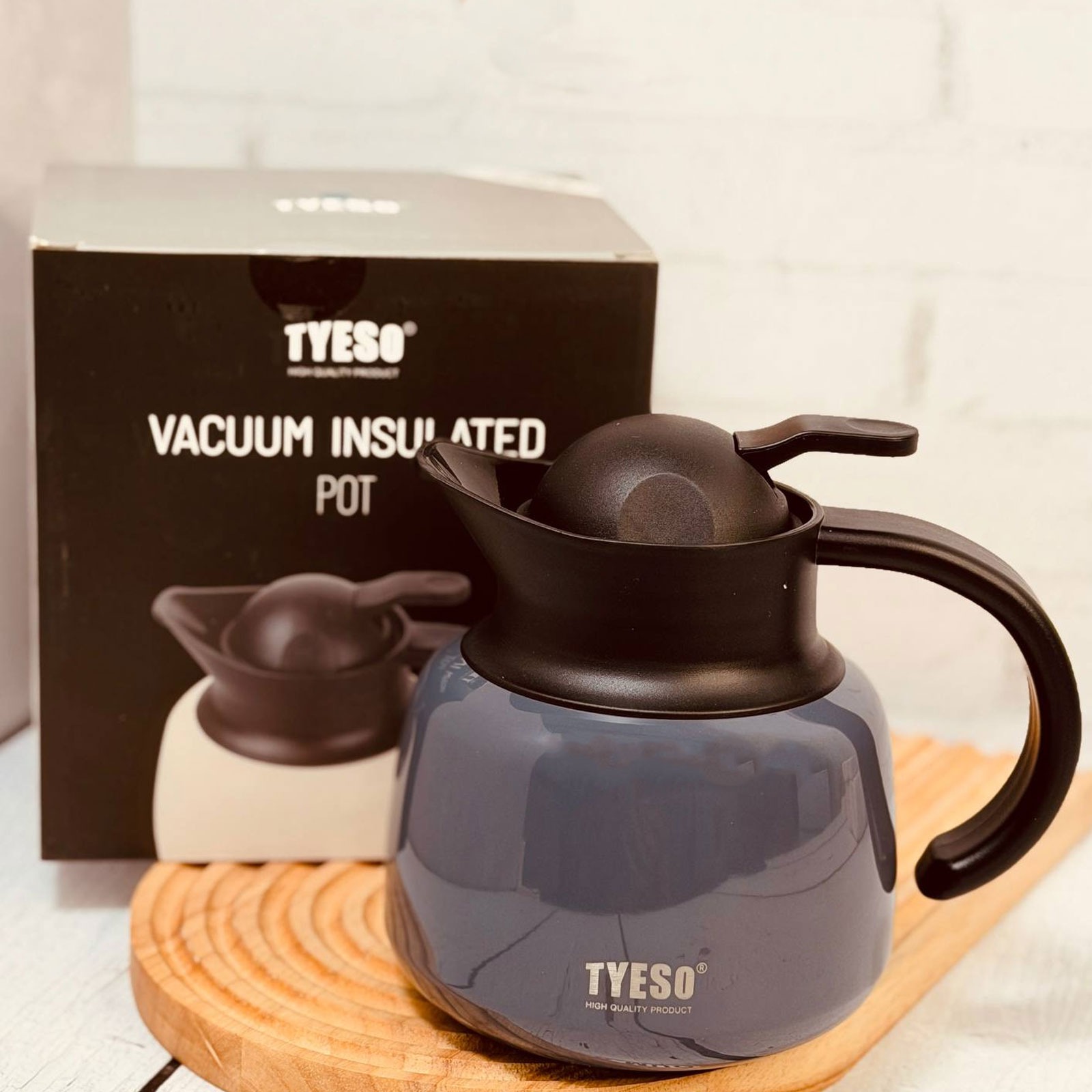 فلاسک تایسو مدل TS-8876 گنجایش 0.75 لیتر طوسی