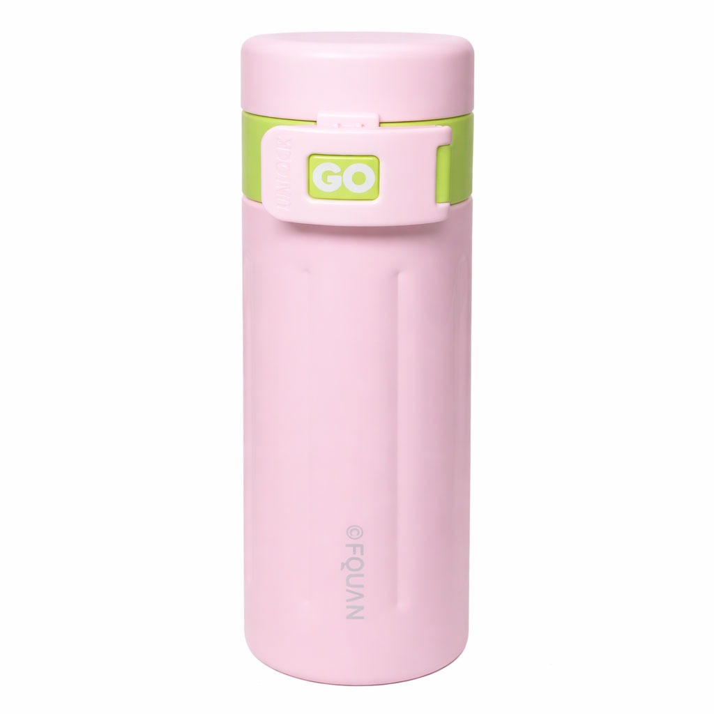 تراول ماگ اف کوان مدل FQ-4353 حجم 0.38 لیتر صورتی