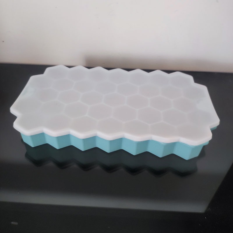 قالب یخ مدل Hexa 37 طرح کندو آبی