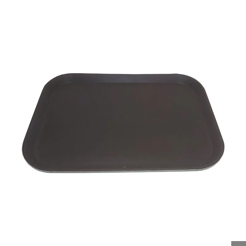 سینی مدل استپ دار طرح Rect45 رنگ مشکی