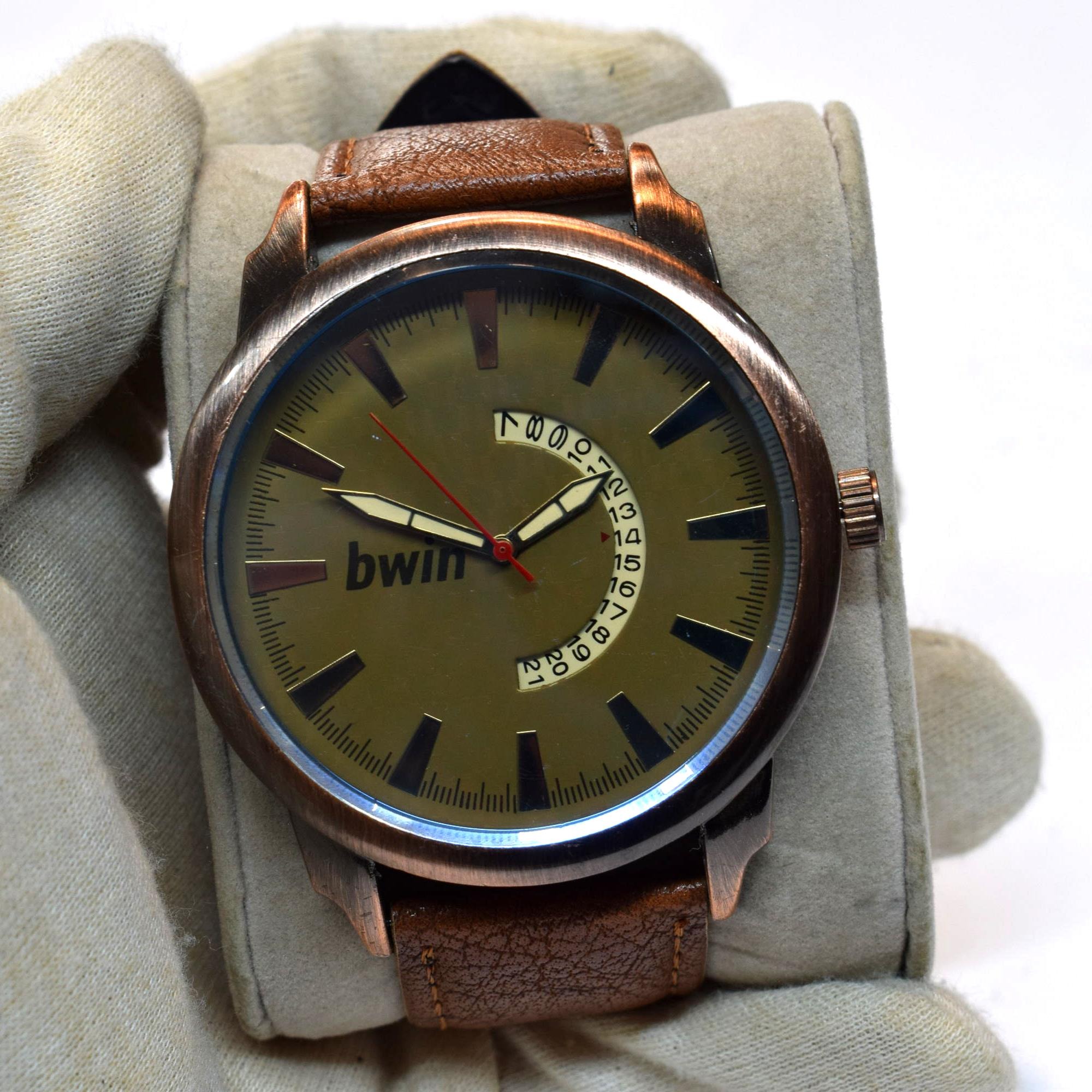 حراج بلک فرایدی ساعت Bwin تقویم دار چرمی