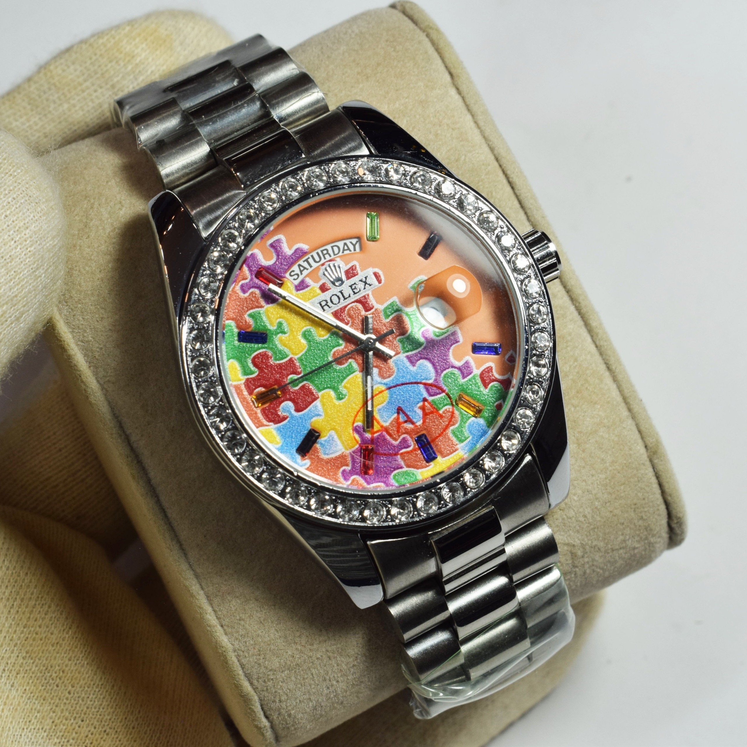 حراج بلک فرایدی ساعت Rolex پازلی دو تقویم سنگین