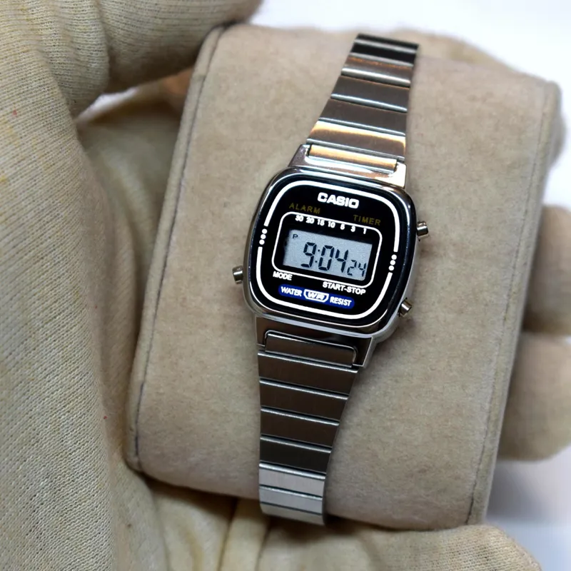 ساعت casio نوستالژی زنانه سیلور