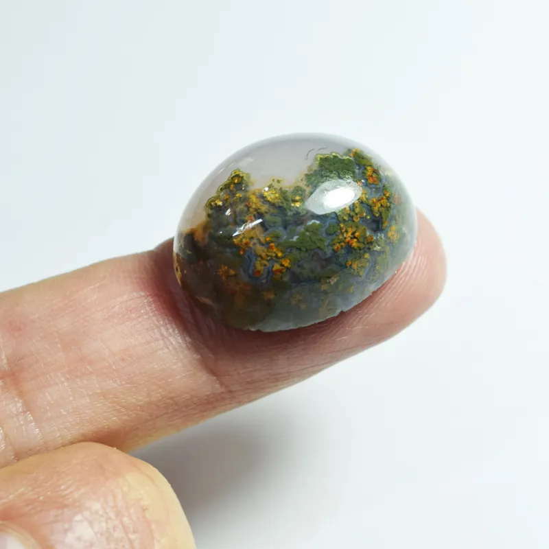 نگین عقیق شجر خاص و تراش دست